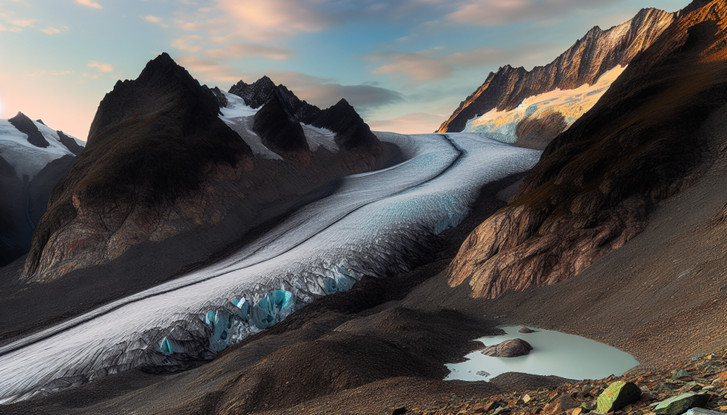 And the glaciers of Switzerland keep shrinking