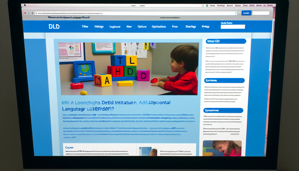 Language Development Impairment