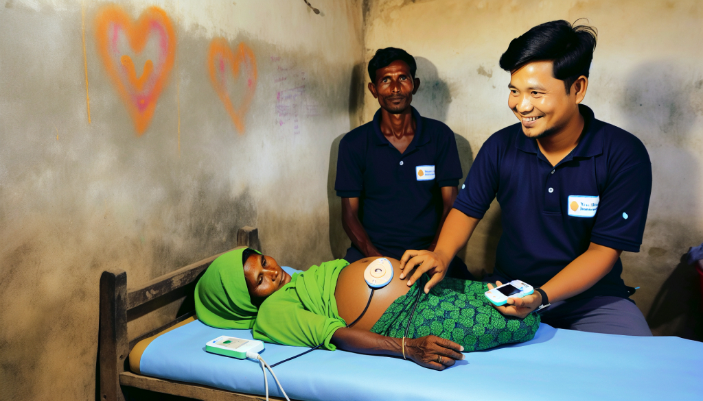 Mobile monitoring of fetal heart improves newborn survival rates in Tanzania