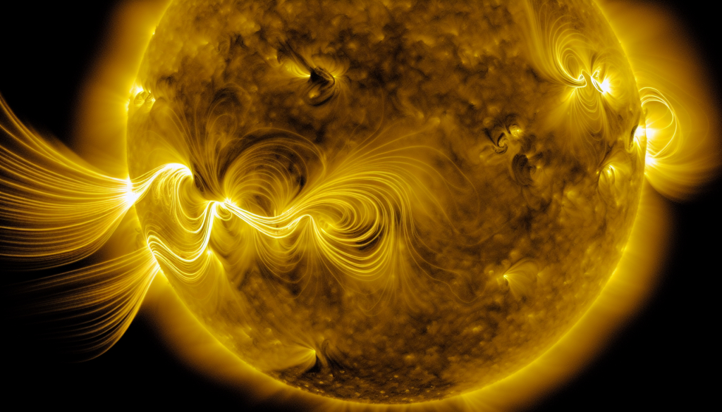 Solar flares driven by magnetic surges