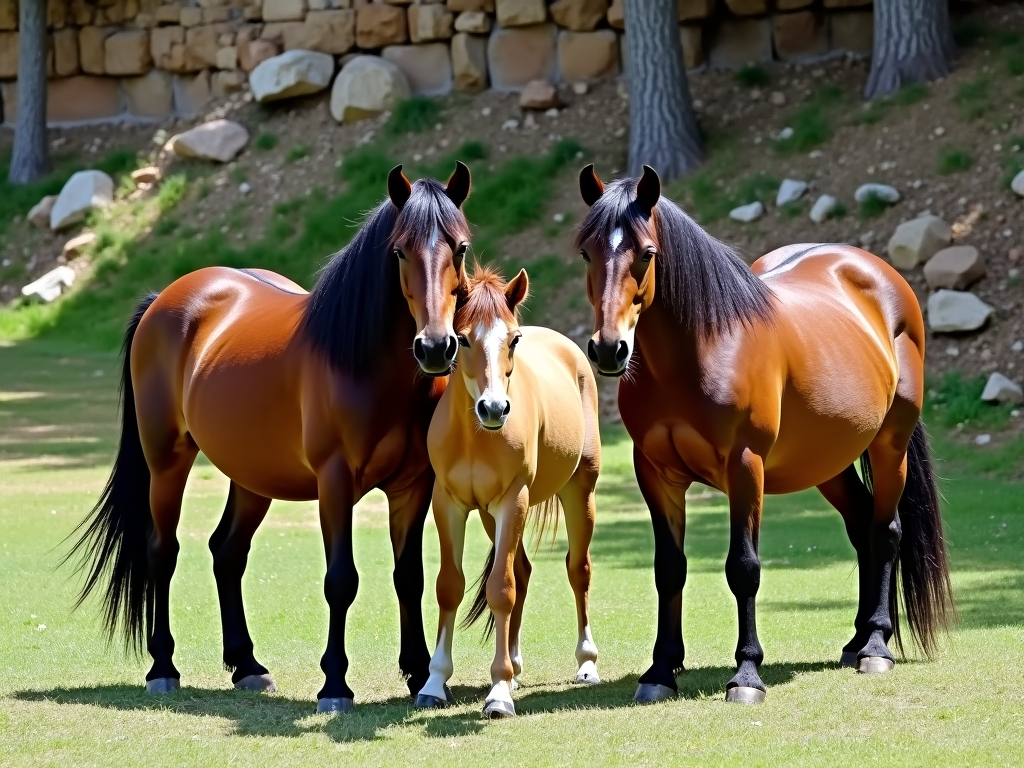 Horses unaffected by handling at children’s zoo